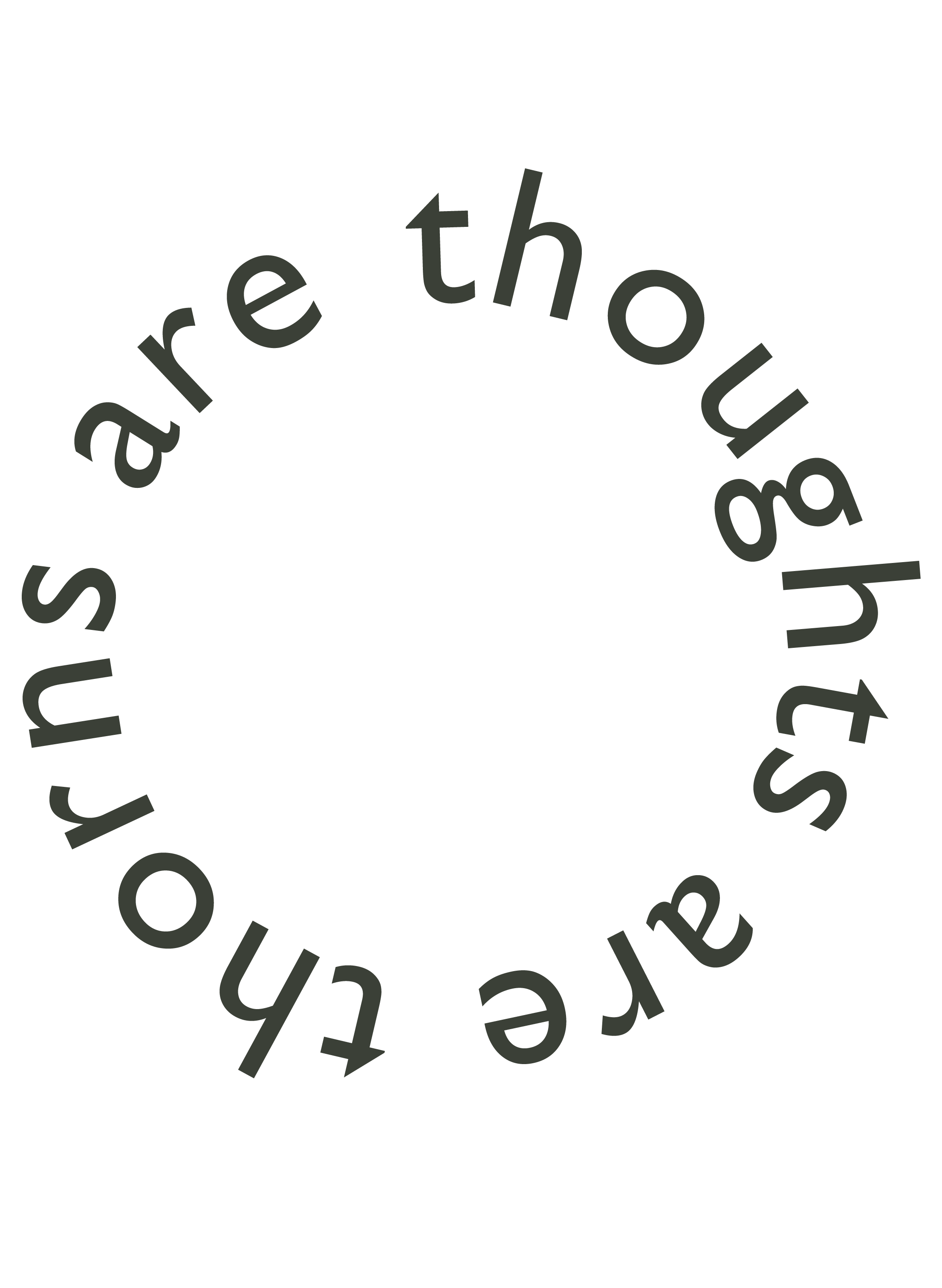 thoughts are thorns are thoughts are thorns...